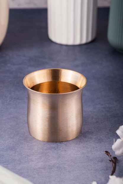 Kansa Tumbler/Glass Bunglow (SET OF 2)