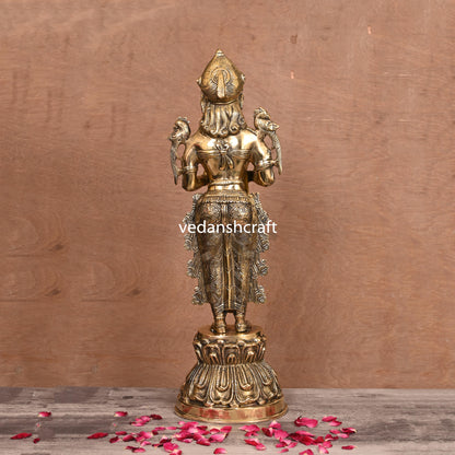 Brass Deep Lakshmi Idol (20 Inch)
