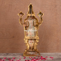 Brass Superfine Tirupati Balaji/Venkateshwar Idol Wall Hanging (17 Inch)