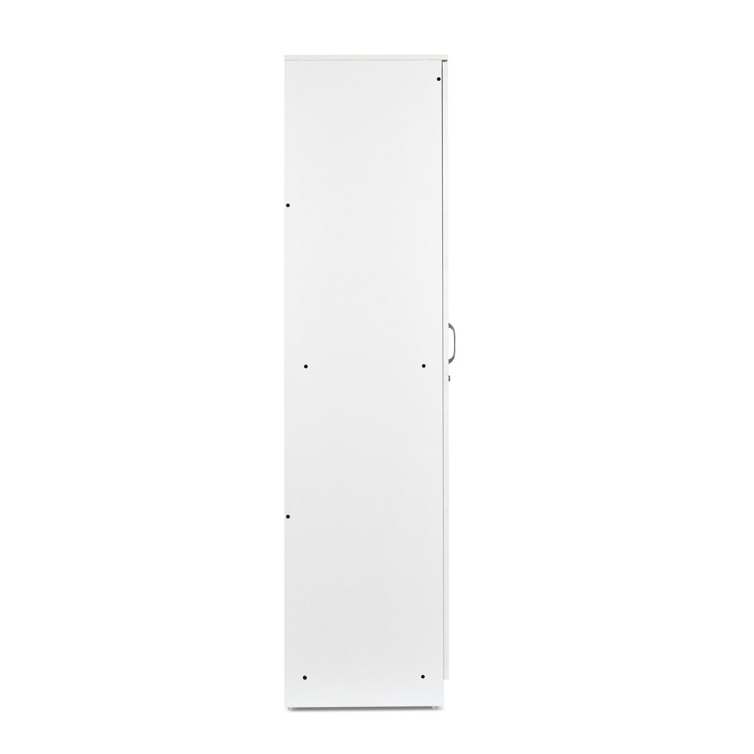 Nilkamal Marbito 1 Door Wardrobe With Mirror (White)