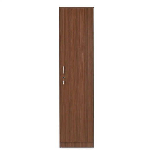 Nilkamal Joyce 1 Door Wardrobe (Classic Walnut)