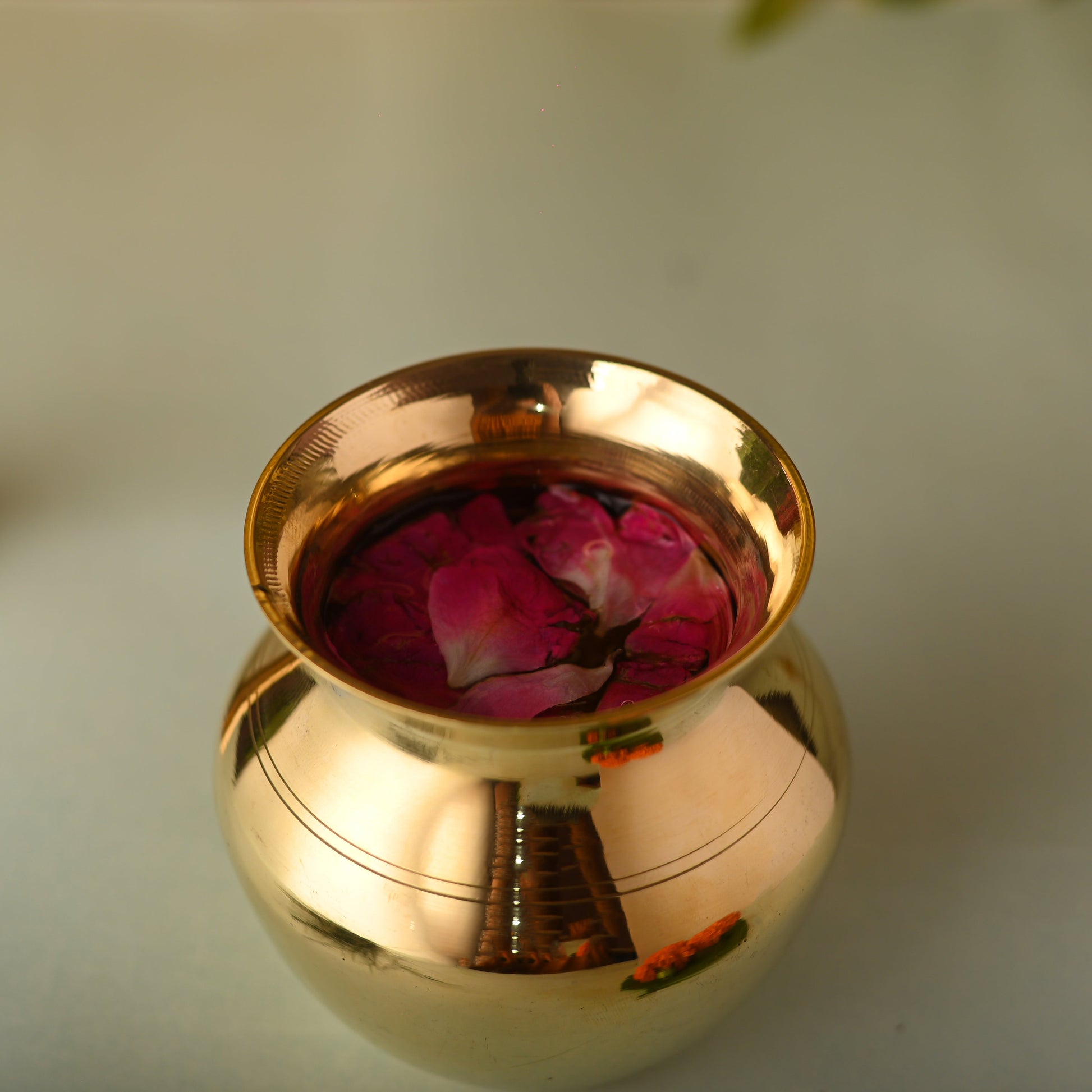 Brass Pooja Kalash (3.2 Inch)