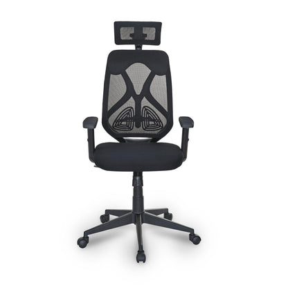 Nilkamal Verona High Back Office Chair (Black)