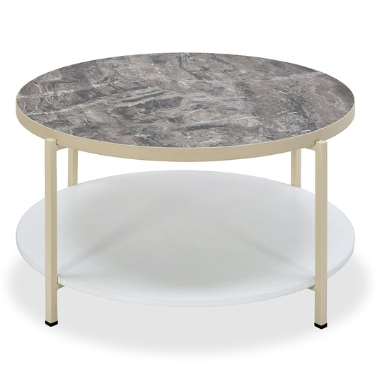 Nilkamal Gracie Round Center Table (Visconti Ivory)