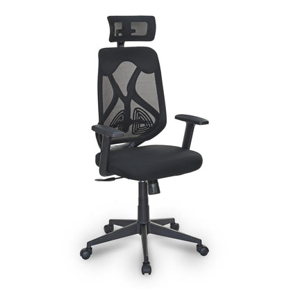 Nilkamal Verona High Back Office Chair (Black)
