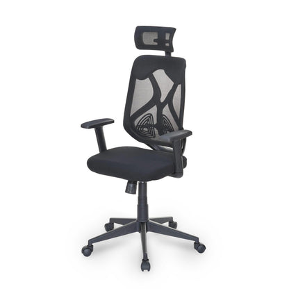 Nilkamal Verona High Back Office Chair (Black)