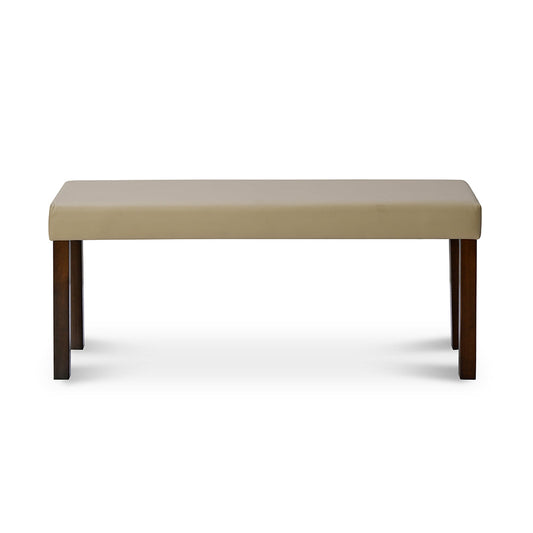Nilkamal Venice Multi Use Medium Sitting Bench for Living Room | Dining Room (Dirty Oak)