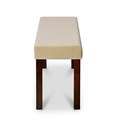 Nilkamal Venice Multi Use Medium Sitting Bench for Living Room | Dining Room (Dirty Oak)