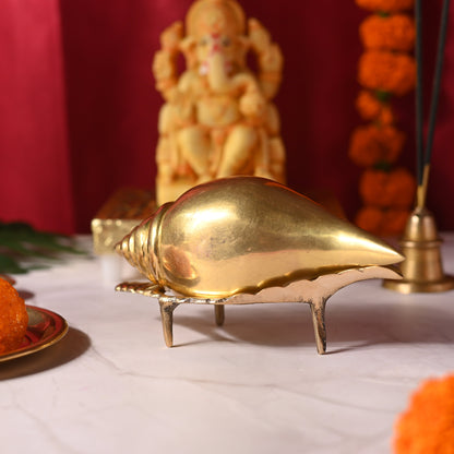 Brass Conch (5 Inch)