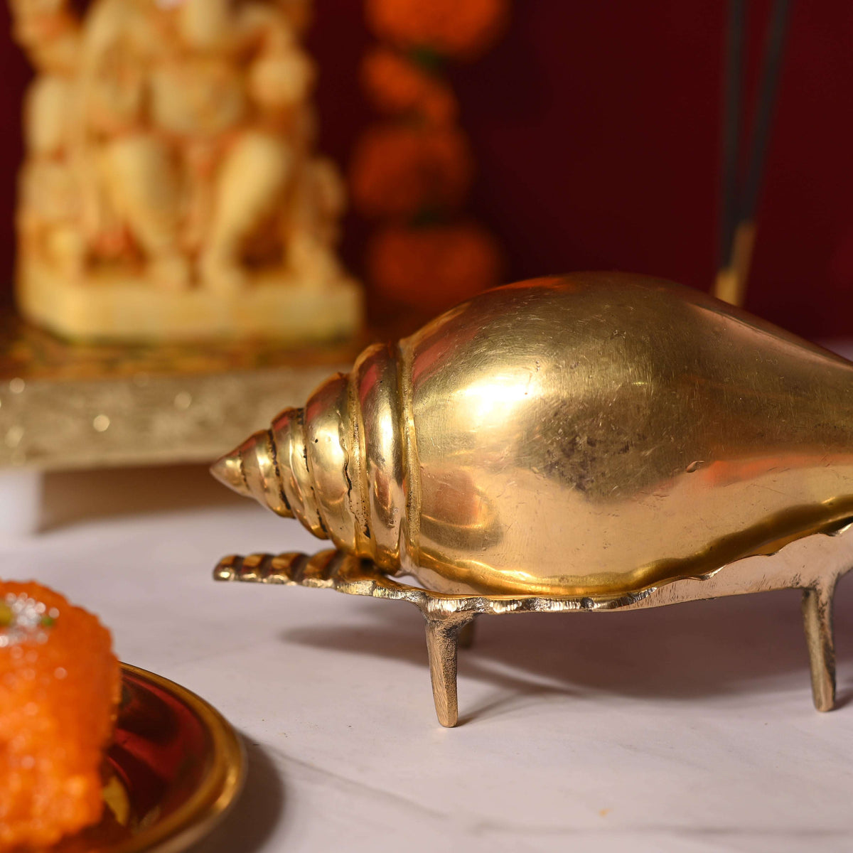 Brass Conch (5 Inch)