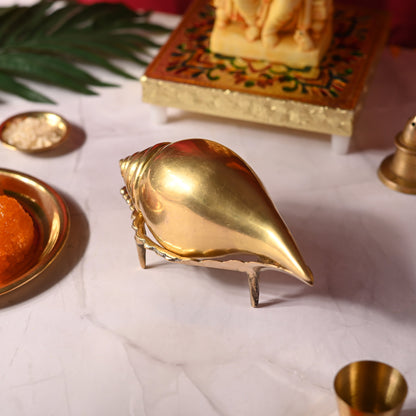 Brass Conch (5 Inch)