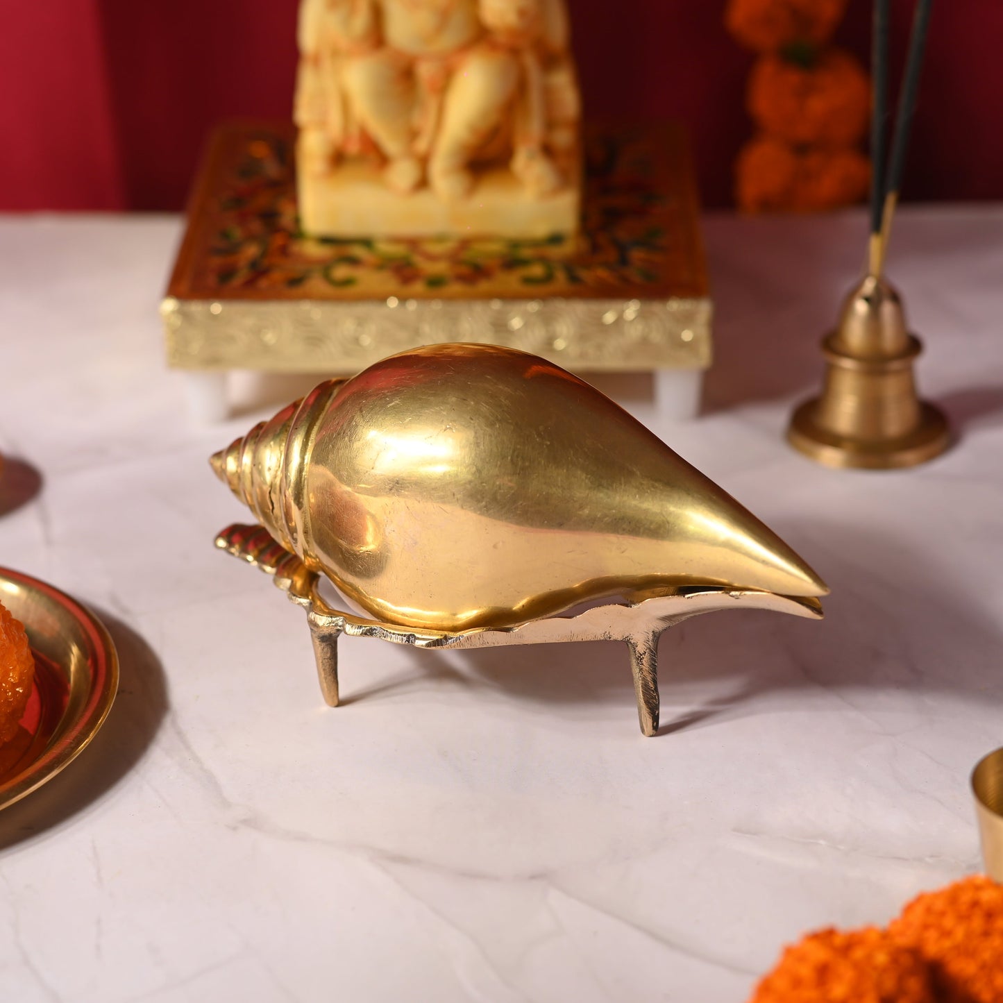 Brass Conch (5 Inch)