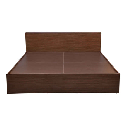 Nilkamal Arthur Plus King Bed (Legno Oak Dark)