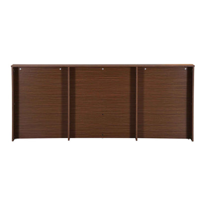 Nilkamal Arthur Plus King Bed (Legno Oak Dark)