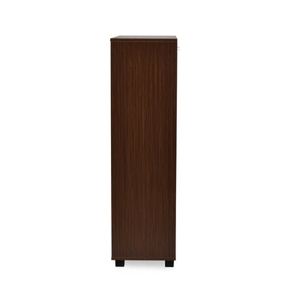 Nilkamal Ardor Shoe Cabinet (Oak/Frosty White)