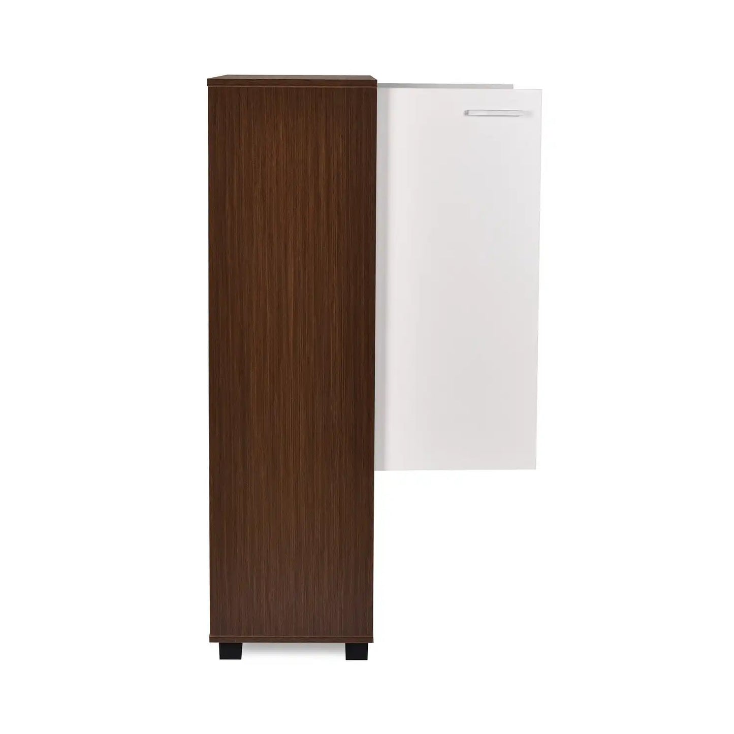 Nilkamal Ardor Shoe Cabinet (Oak/Frosty White)
