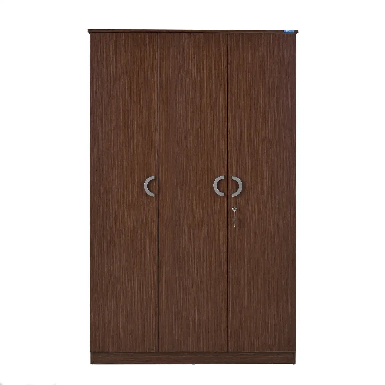 Nilkamal Massif 3 Door Wardrobe (Legno Oak)