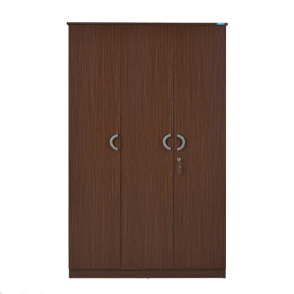 Nilkamal Massif 3 Door Wardrobe (Legno Oak)