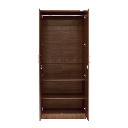 Nilkamal Massif 2 Door Wardrobe (Legno Oak)