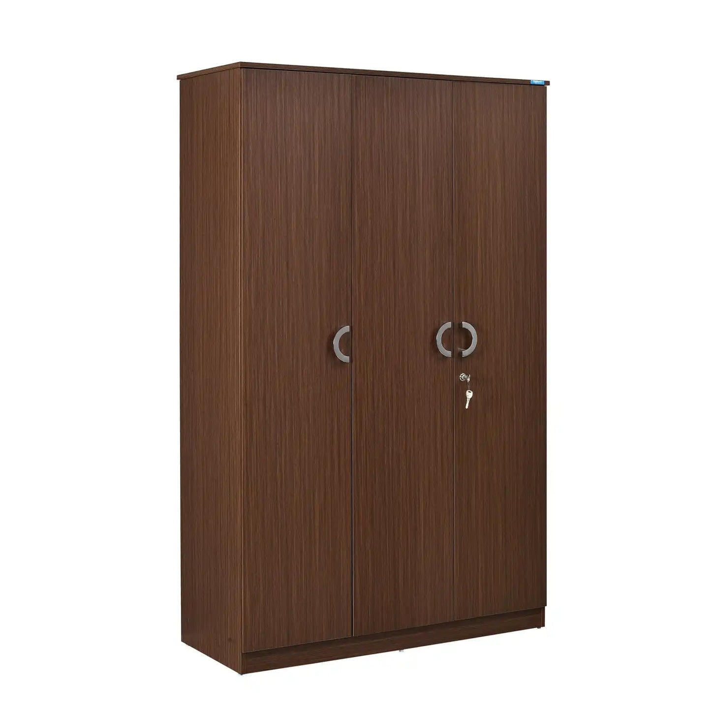 Nilkamal Massif 3 Door Wardrobe (Legno Oak)