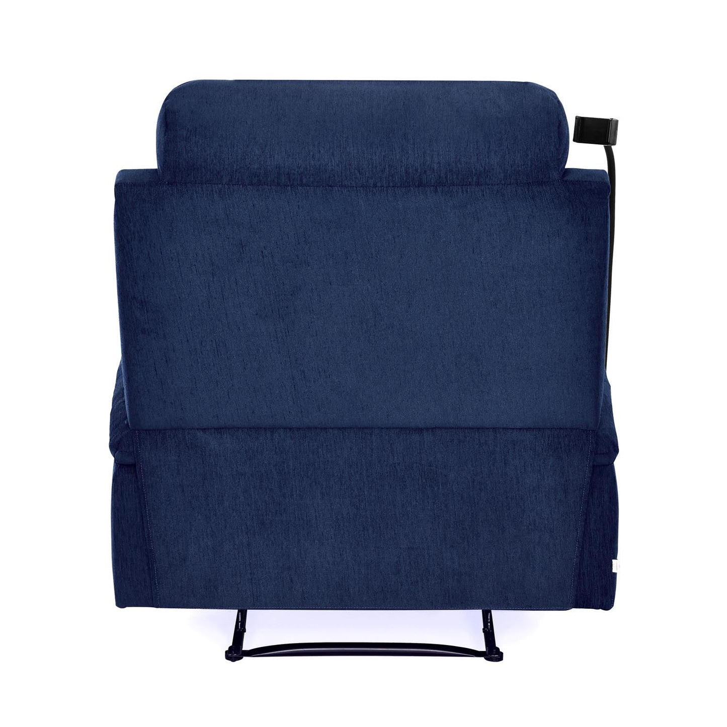 Nilkamal Matt 1 Seater Manual Recliner with Cup & Mobile Holder (Blue)