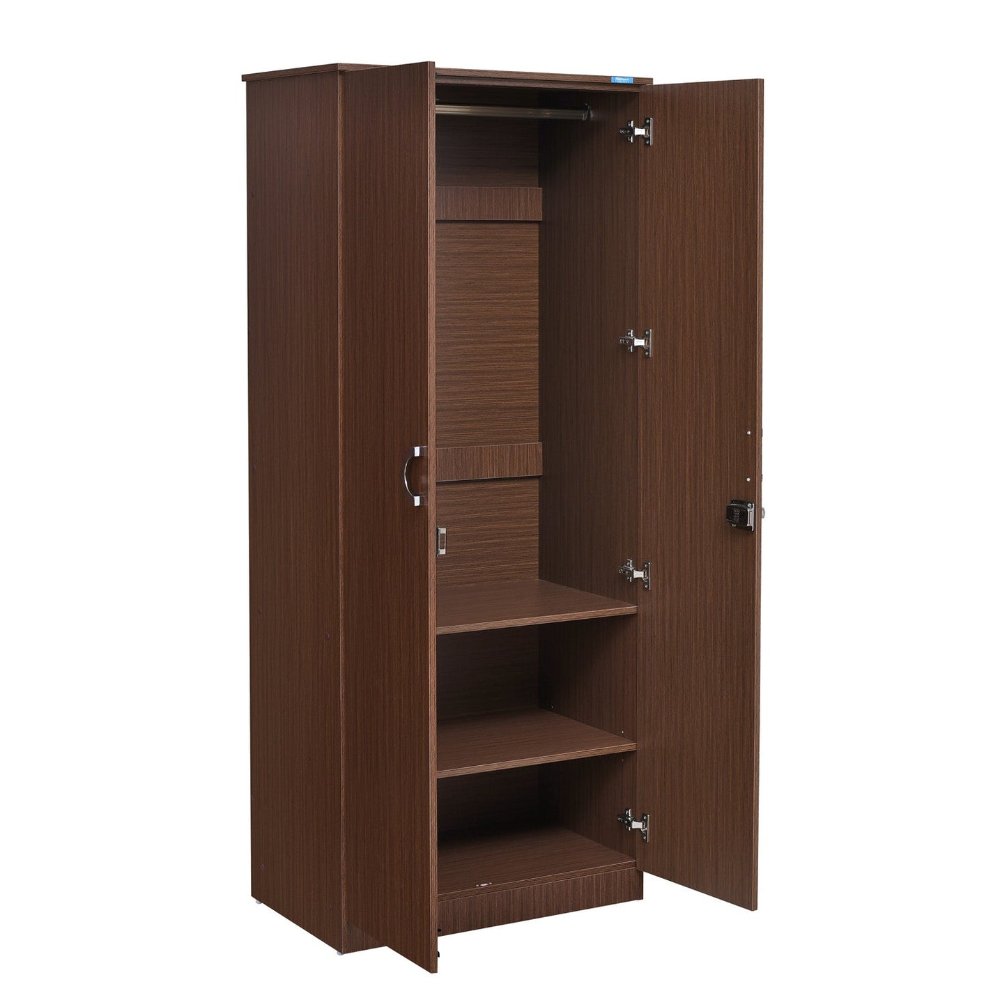 Nilkamal Massif 2 Door Wardrobe (Legno Oak)