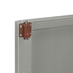 Nilkamal Freedom Mini Medium (FMM Duet) Plastic Storage Cabinet (Haze Grey/Charcoal Grey)