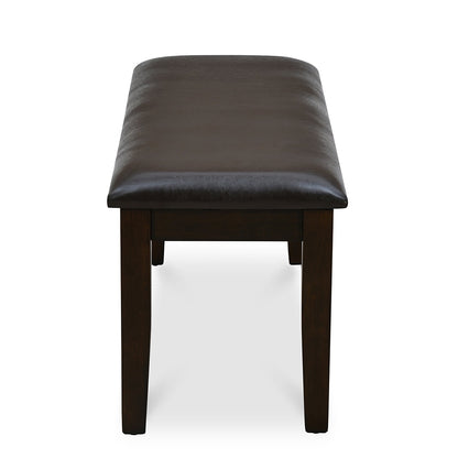 Nilkamal Tivoli Multi Use Medium Sitting Bench for Living Room | Dining Room (Brown)