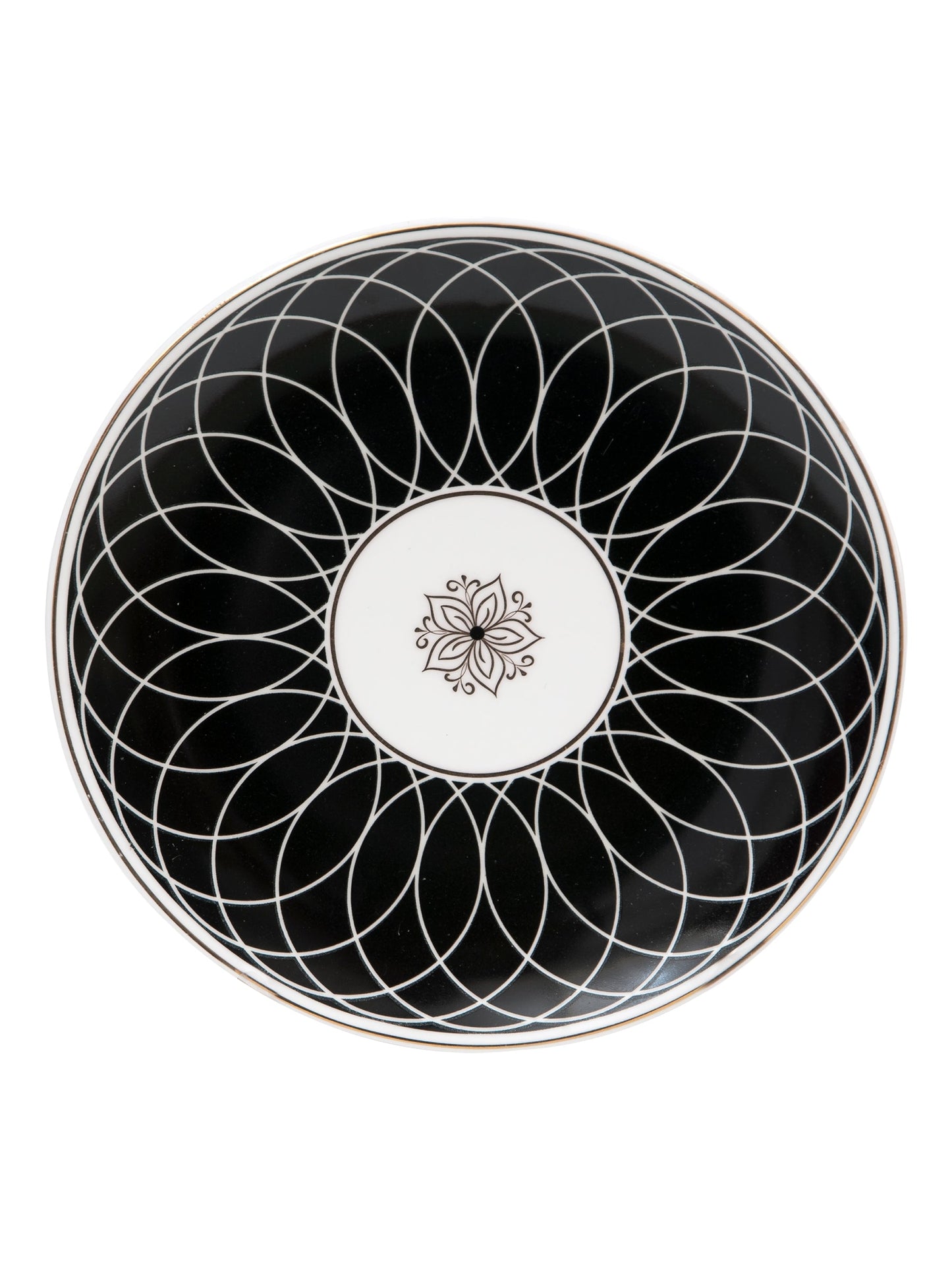 Urmi Noir Black Dinner Set of 40, Serves Six Persons (N403)