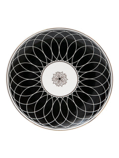 Urmi Noir Black Dinner Set of 40, Serves Six Persons (N403)