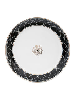 Urmi Noir Black Dinner Set of 40, Serves Six Persons (N403)
