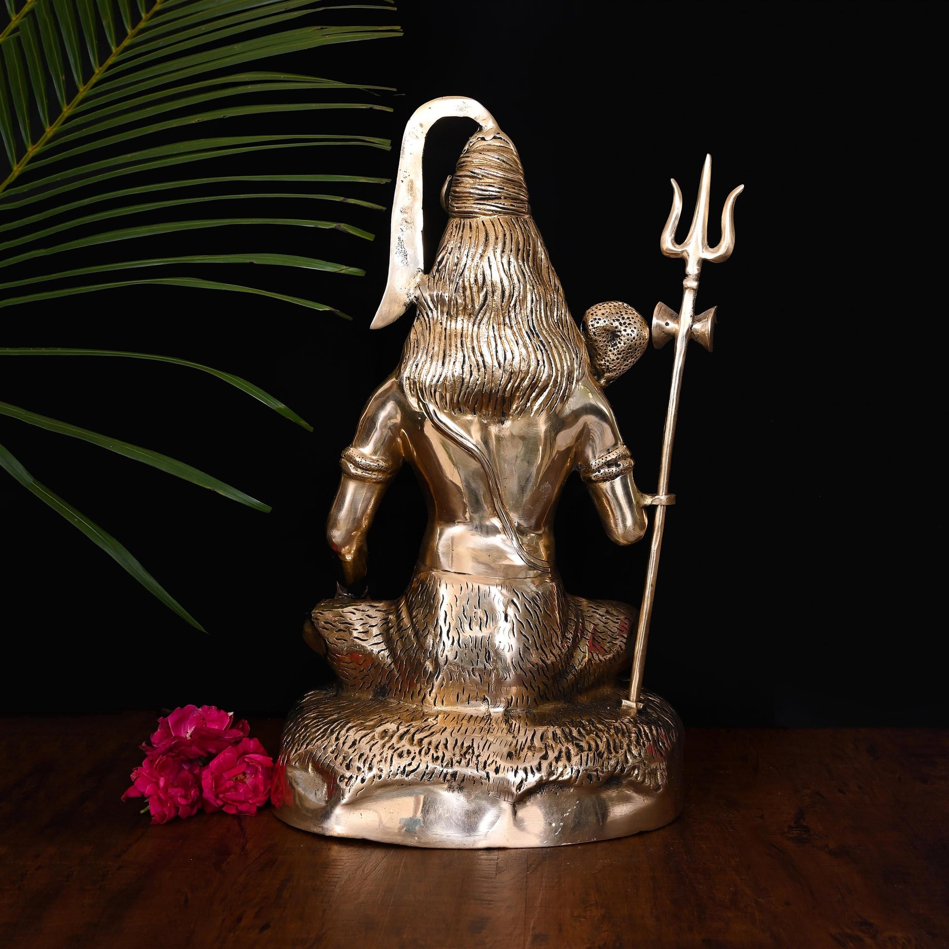 Brass Lord Shiva Idol (18.5 Inch)