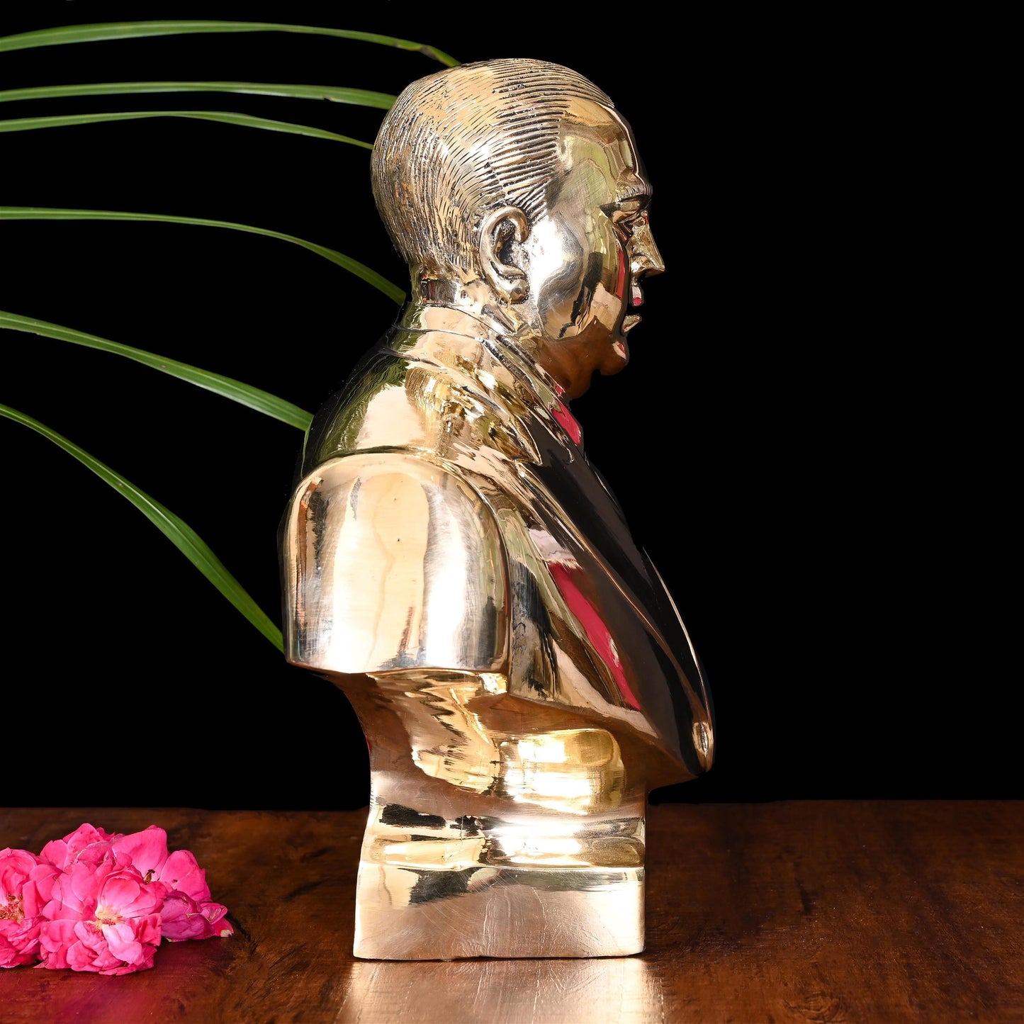 Brass Bhimrao Ambedkar Bust Statue (14 Inch)