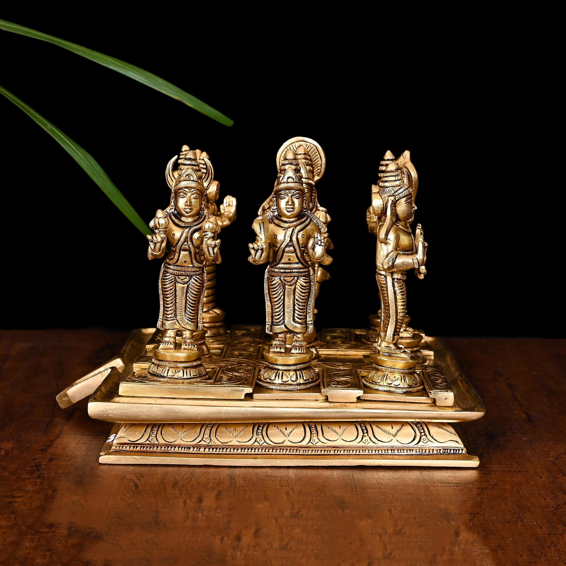Brass Superfine Navagraha Idols Set (7 Inch)