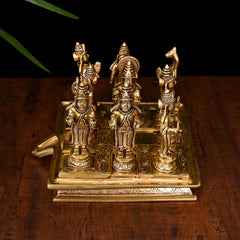 Brass Superfine Navagraha Idols Set (7 Inch)