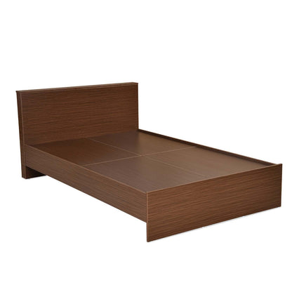 Nilkamal Arthur Plus Double Bed (Legno Oak Dark)