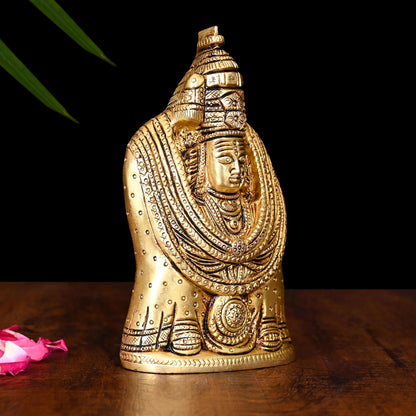 Brass Tulja Bhavani Idol (7 Inch)