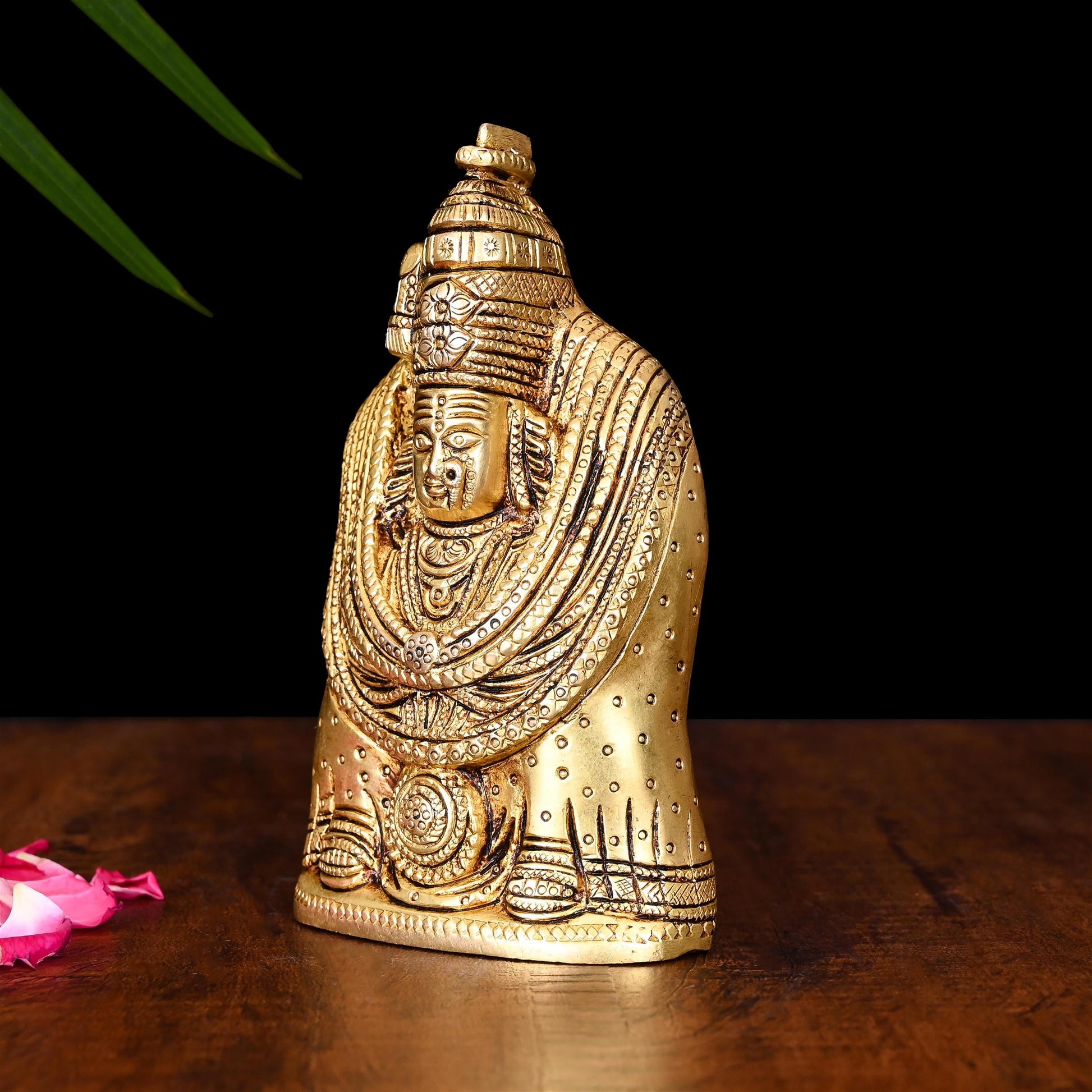 Brass Tulja Bhavani Idol (7 Inch)