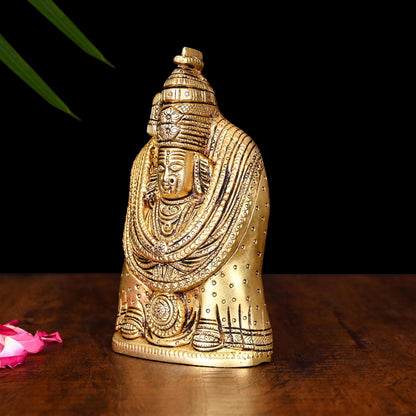Brass Tulja Bhavani Idol (7 Inch)