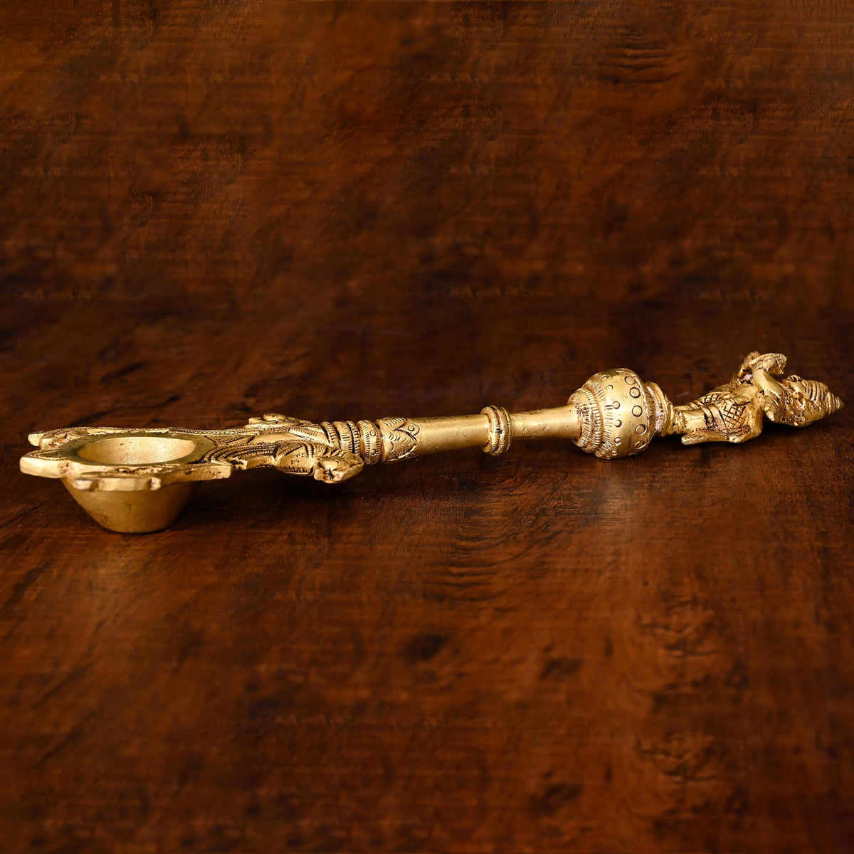 Ahuti Brass Garuda Ahuti Spoon (10.5 Inch) – Velan Store