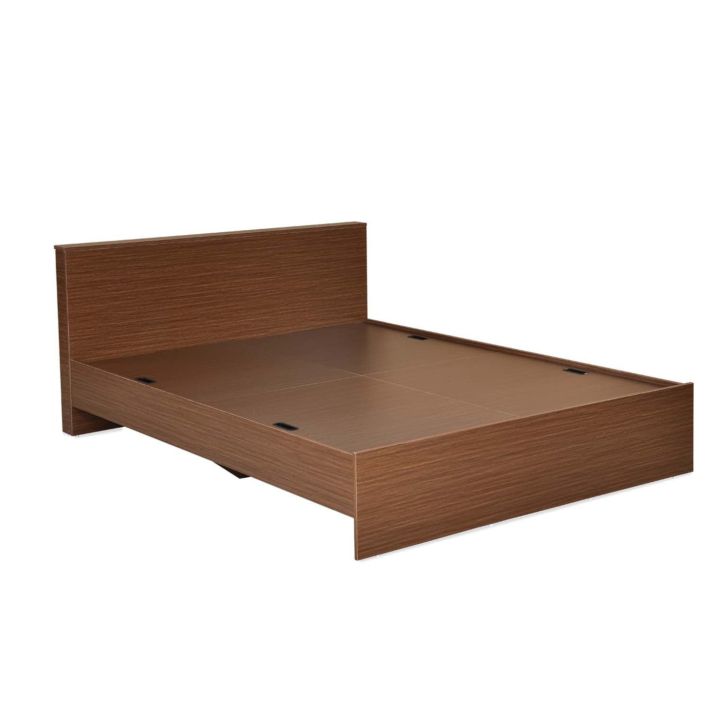 Nilkamal Arthur Plus Queen Bed (Legno Oak Dark)