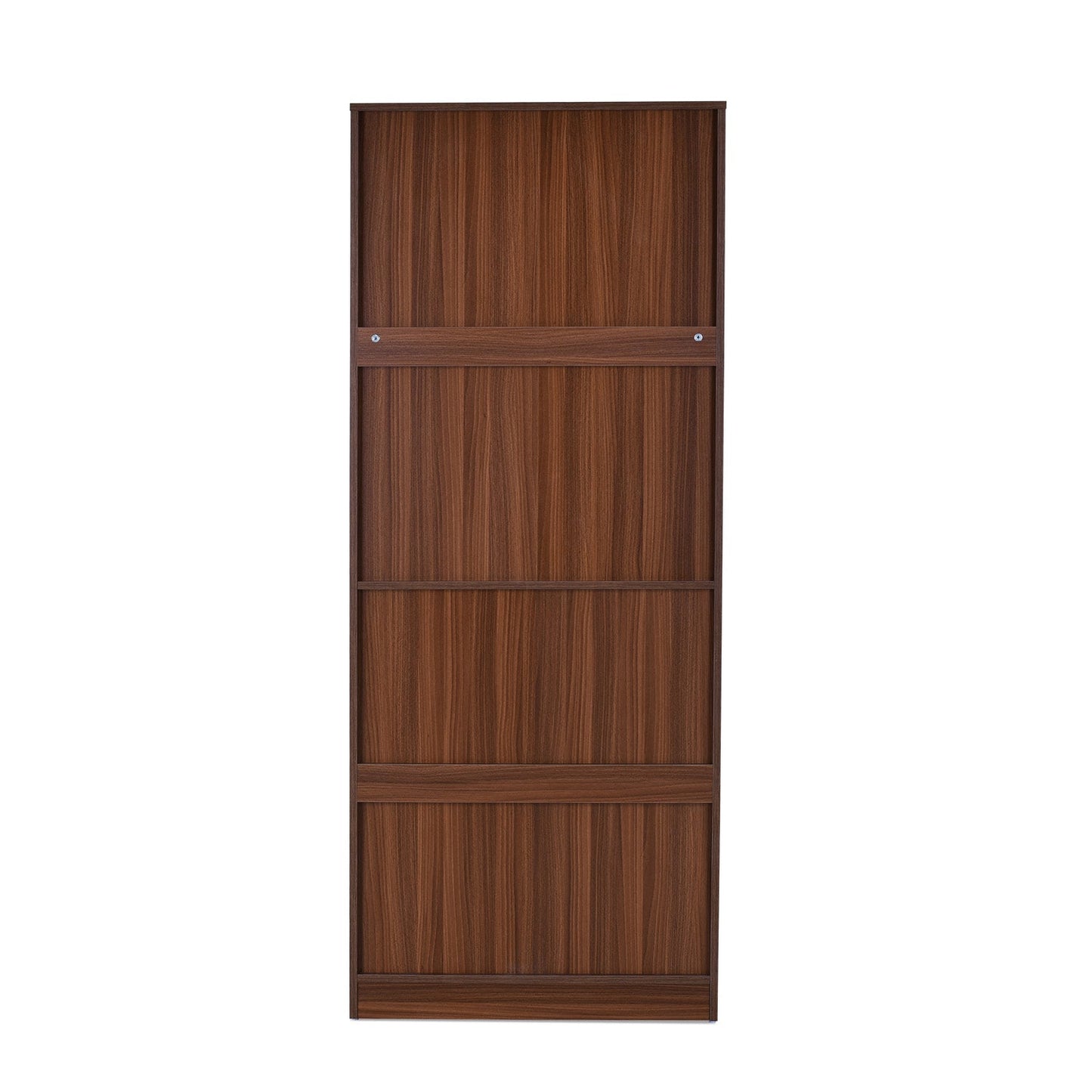 Nilkamal Joyce 2 Door Wardrobe With Mirror (Classic Walnut)