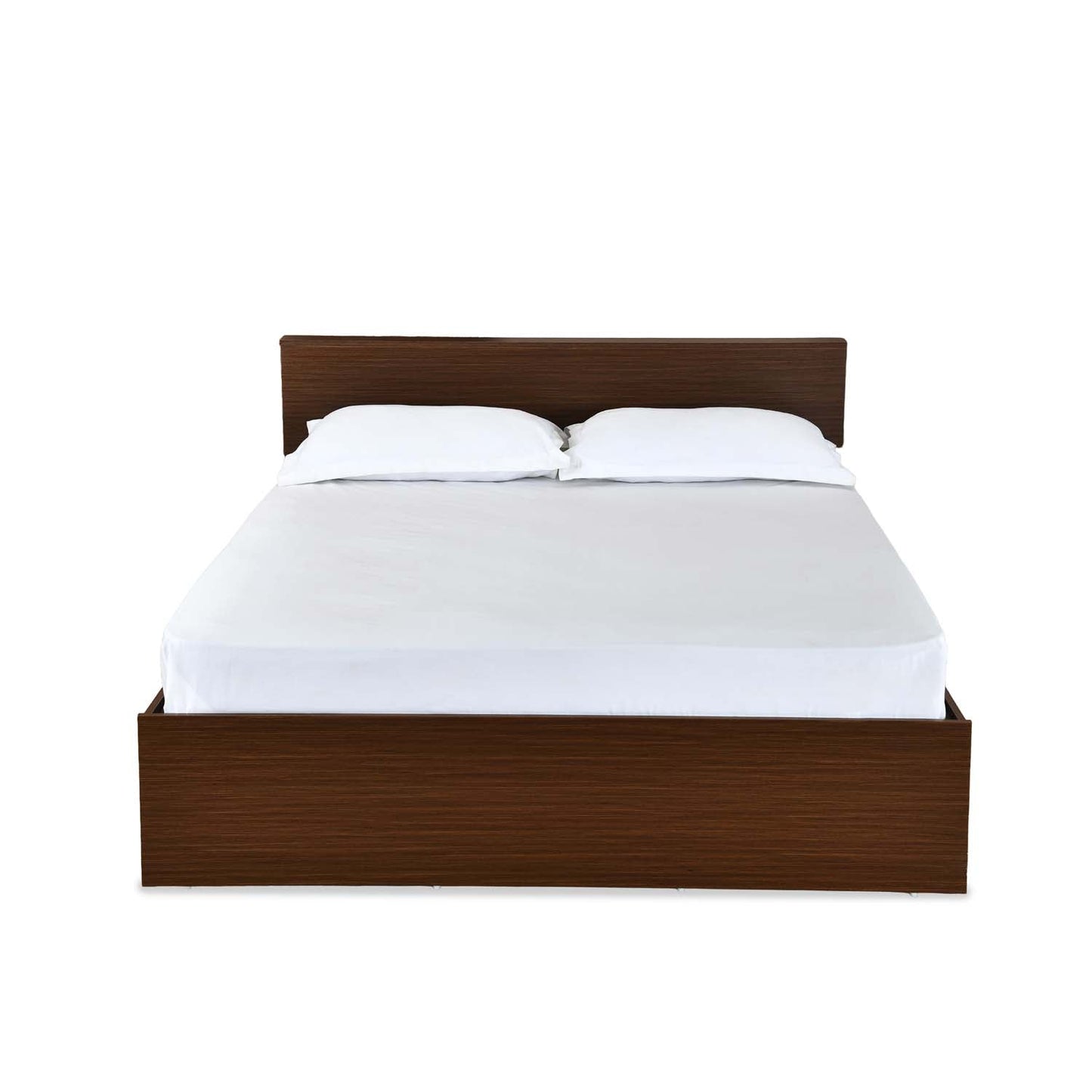 Nilkamal Arthur Plus Queen Bed (Legno Oak Dark)