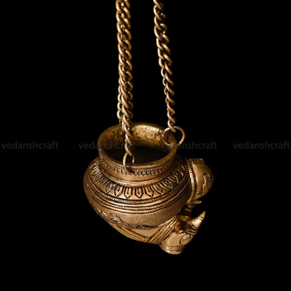 Brass Nandi Gangajali (19 Inch)