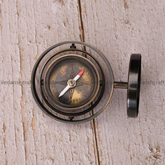 Brass Rotating Compass (4 Inch)