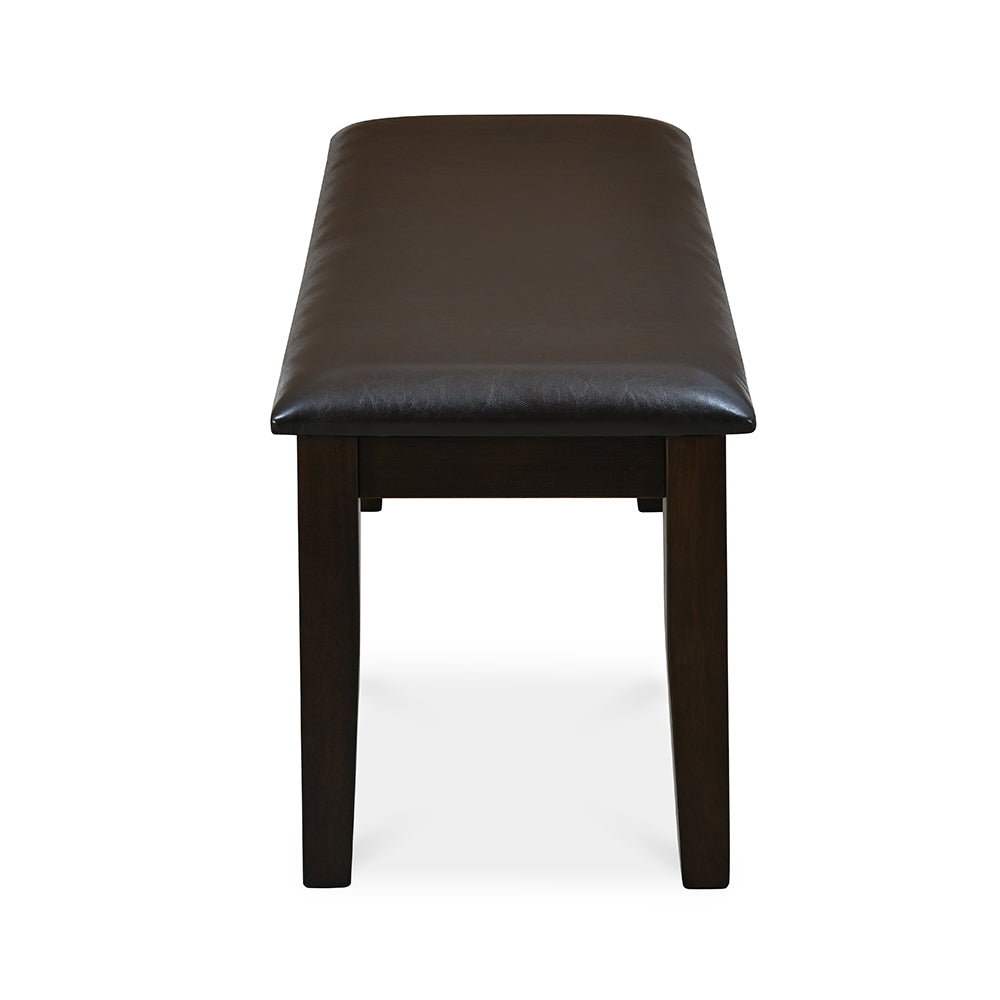 Nilkamal Olivia Multi Use Medium Sitting Bench for Living Room | Dining Room (Brown)