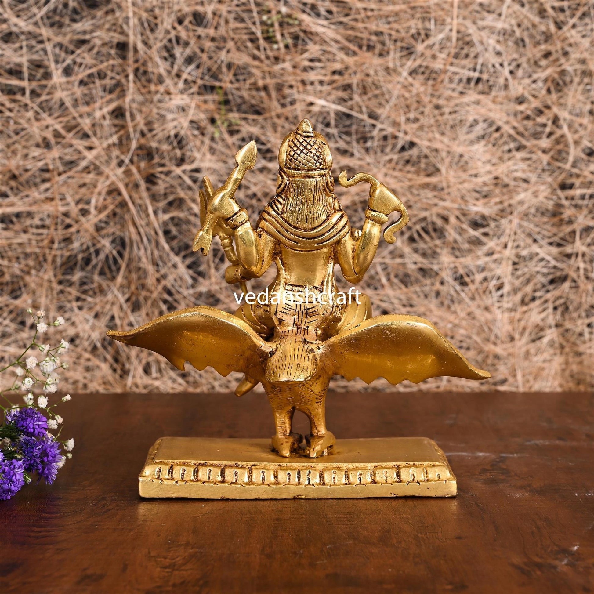 Brass Shani Dev Idol (7 Inch)