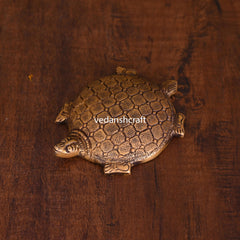 Brass Tortoise Vastu/Feng Shui (0.5 Inch)