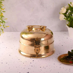 Brass Paan Daan / Traditional Betel Nut Box Set (6 Inch)