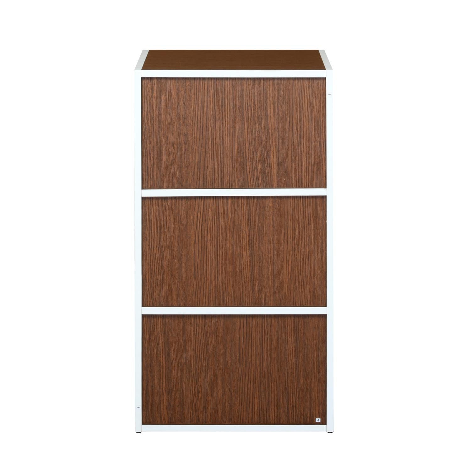 Nilkamal Halo 3+4+5 Tier Storage Cabinet (Urban Walnut)